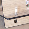 Phone Charger Port on Personalised Photo Wooden Phone Accessory Stand