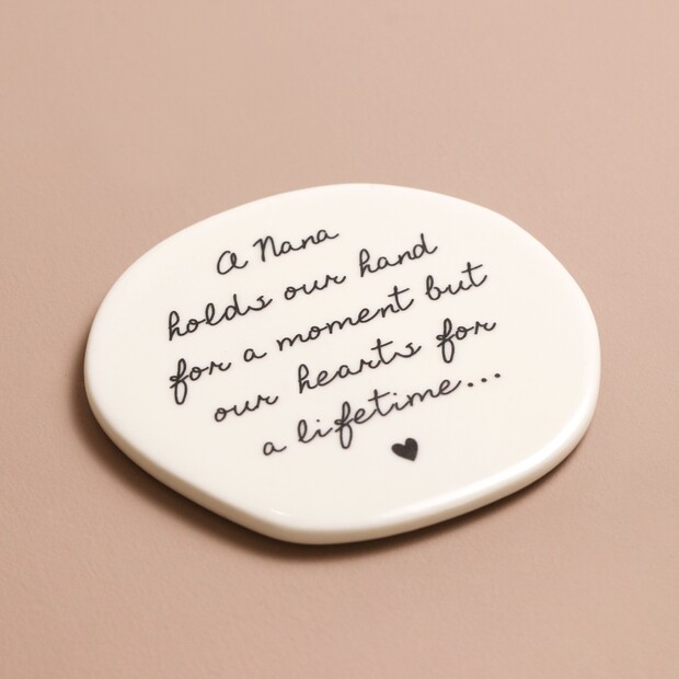 Nana Quote Ceramic Coaster