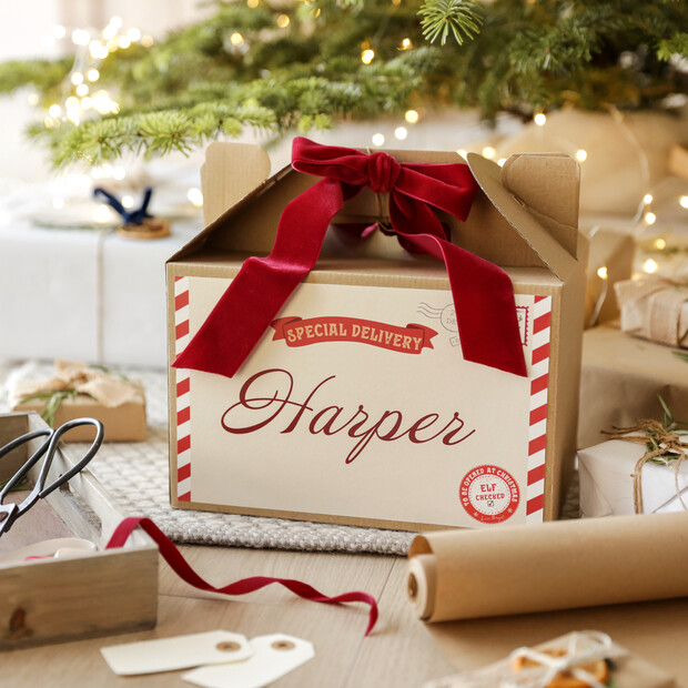 Personalised North Pole Christmas Eve Gift Box Personalised North Pole Christmas Eve Gift Box