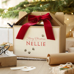 Personalised Pet Christmas Gift Box