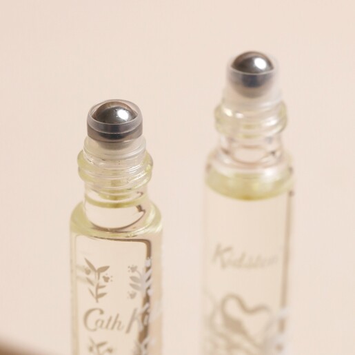 Close Up of Roller Ball Tops Cath Kidston Wake Up and Wind Down Roller Ball Duo