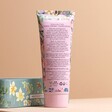 Flower of Focus Power Through Shea Butter Hand Cream Label with Ingredients 
