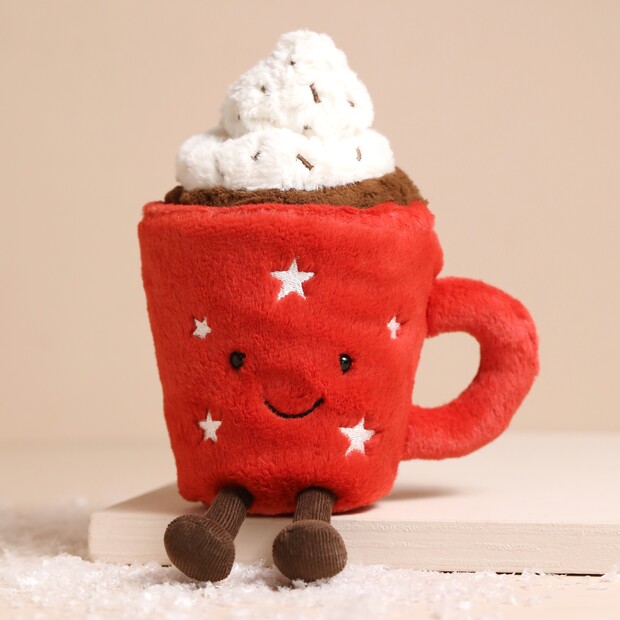 Amuseable Hot Chocolate Soft Toy Jellycat Lisa Angel