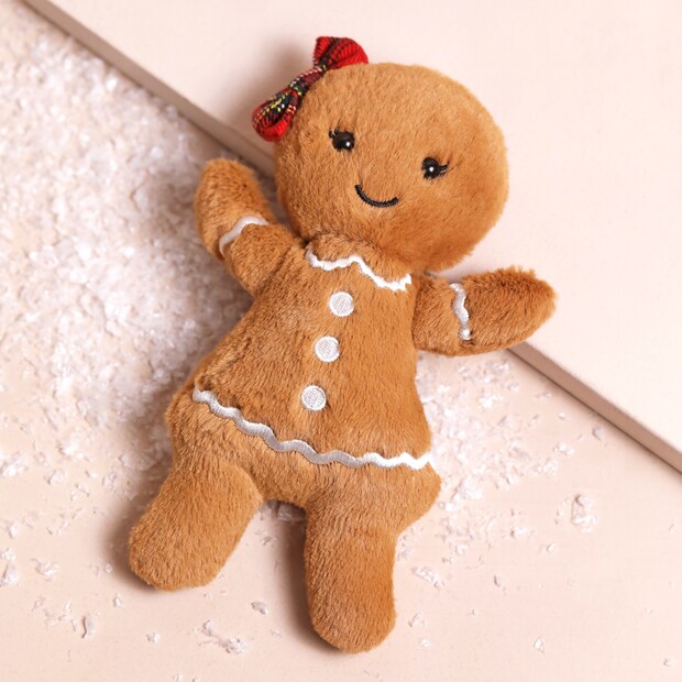 Jellycat Jolly Gingerbread Ruby Soft Toy Jellycat Jolly Gingerbread Ruby Soft Toy