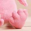 Close up of foot on Jellycat Medium Alice Axolotl Soft Toy