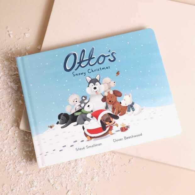 Jellycat Otto’s Snowy Christmas Book