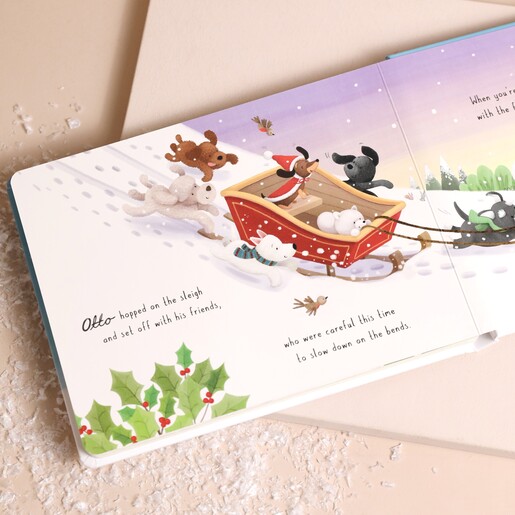 Jellycat Otto's Snowy Christmas Book Jellycat Otto's Snowy Christmas Book