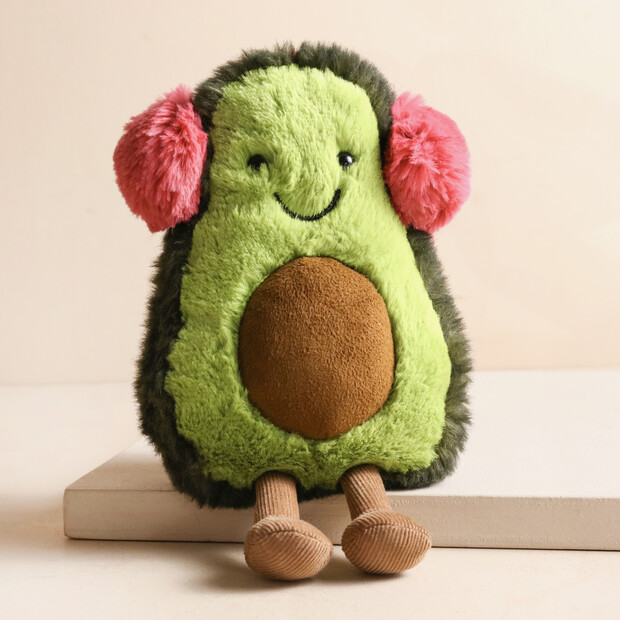 Toastie Amuseable Avocado Soft Toy Jellycat Lisa Angel