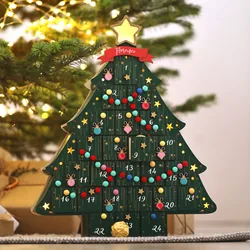 Personalised Fill Your Own LED Christmas Tree Advent Calendar
