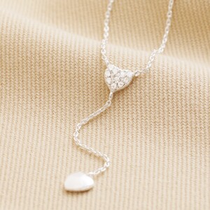 Sterling Silver Tiny Heart Pendant Necklace