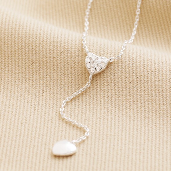 Sterling Silver Tiny Heart Pendant Necklace