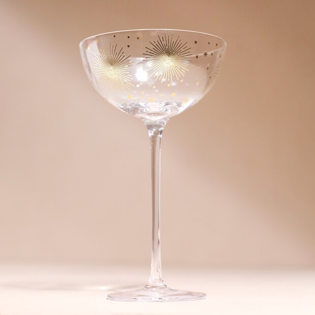 Gold Star Coupe Glass Gold Star Coupe Glass