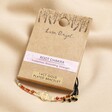 Root Chakra Charm Bracelet in Gold in Packaging