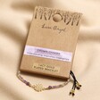 Crown Chakra Charm Bracelet in Gold in Packaging 