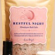 Close Up of Himalayan Bath Salts Restful Night Gift Set