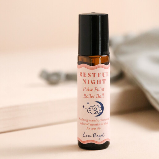 Essential oils pulse point roller ball from the Sleep Tight Wellness Gift Set