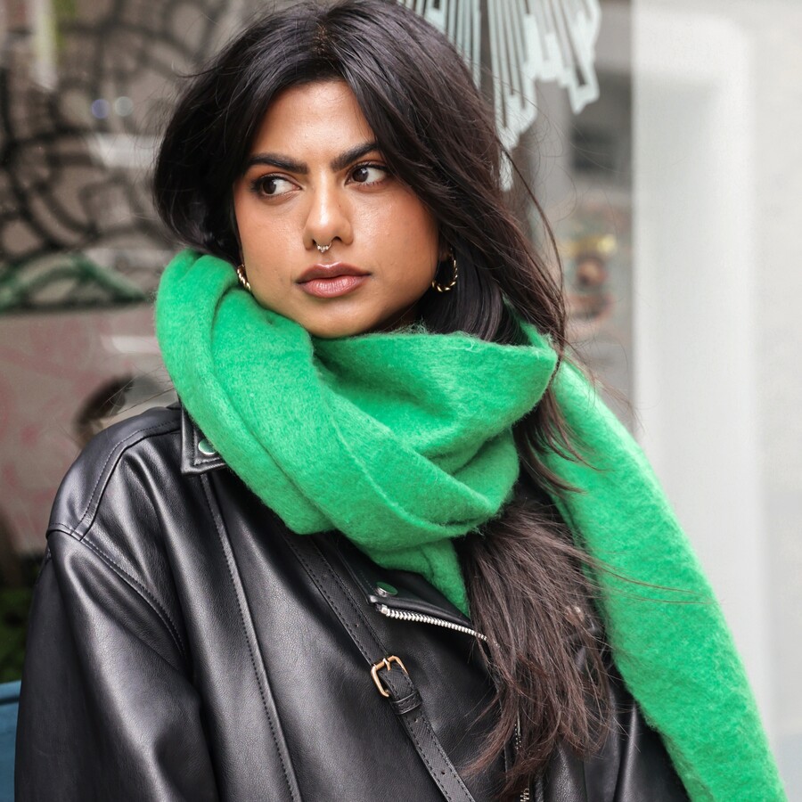 Emerald Green Winter Scarf Winter Accessories Lisa Angel