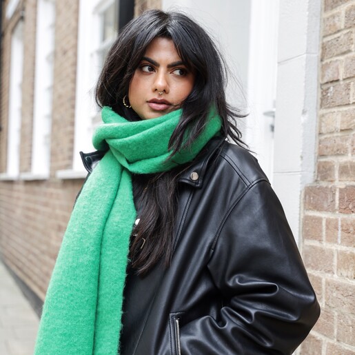 Emerald Green Winter Scarf Winter Accessories Lisa Angel Emerald Green Winter Scarf Winter Accessories Lisa Angel
