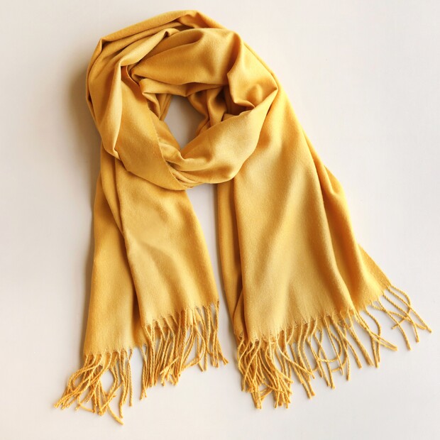 Mustard Winter Scarf