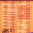 Close up of ingredients on back of Popcorn Shed Chocolate Orange Gourmet Popcorn packaging