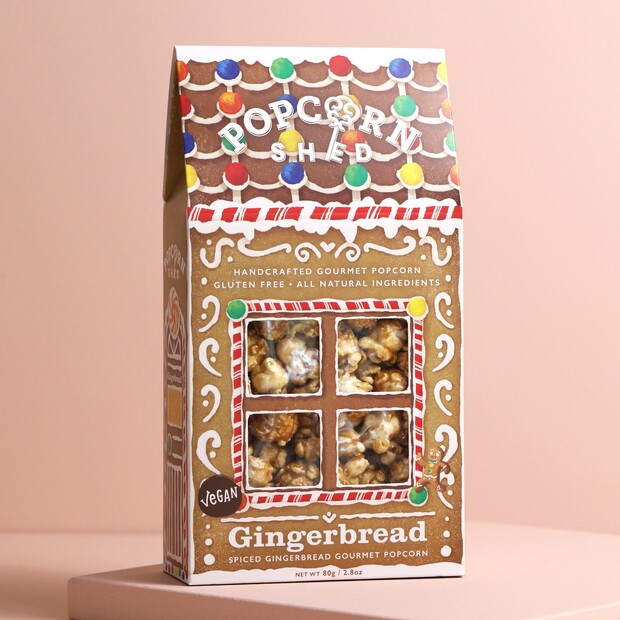 Popcorn Shed Gingerbread Gourmet Popcorn Popcorn Shed Gingerbread Gourmet Popcorn