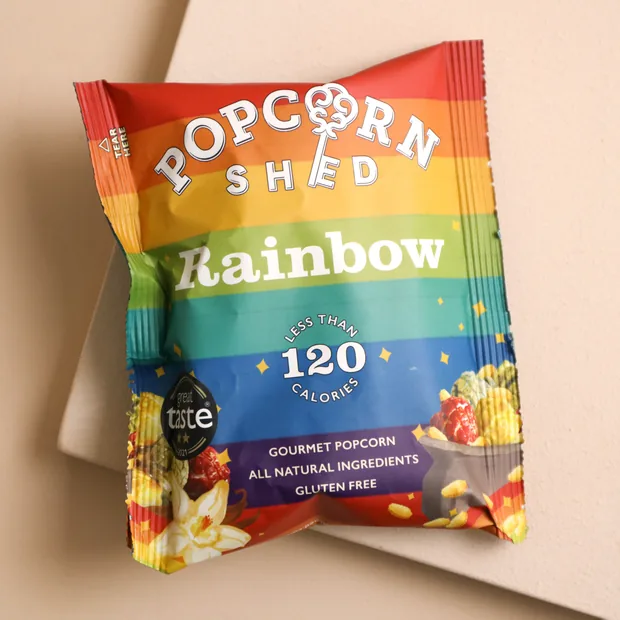 Rainbow Popcorn Snack Pack