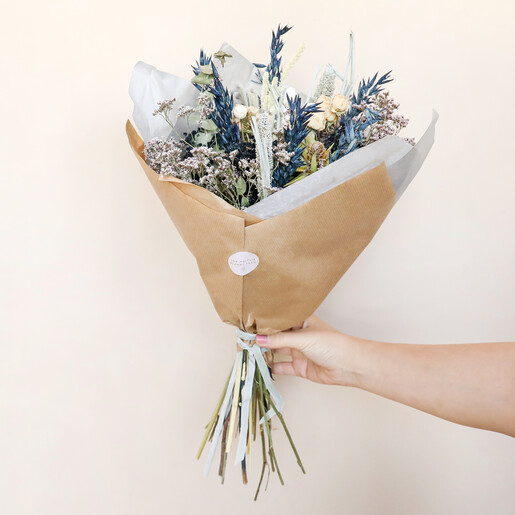 Luxury Midwinter Dried Flower Bouquet, Flowers