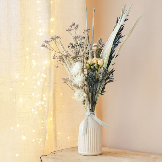Midwinter Dried Flower Posy in Lifestyle Shot