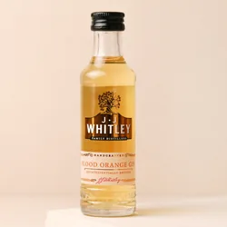 5cl Bottle of JJ Whitley Blood Orange Gin