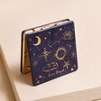 Back of Blue Starry Night Compact Mirror