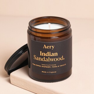 Aery Indian Sandalwood Jar Candle