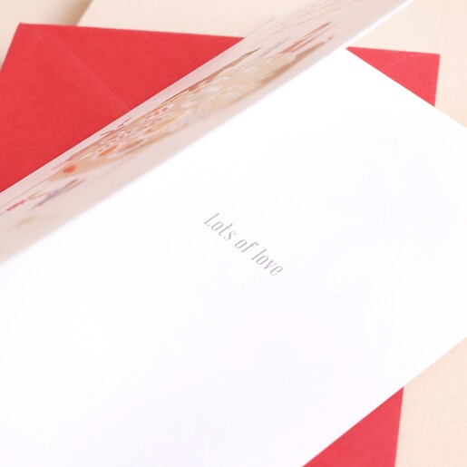 Interior of Best Grandparents Christmas Dinner Card