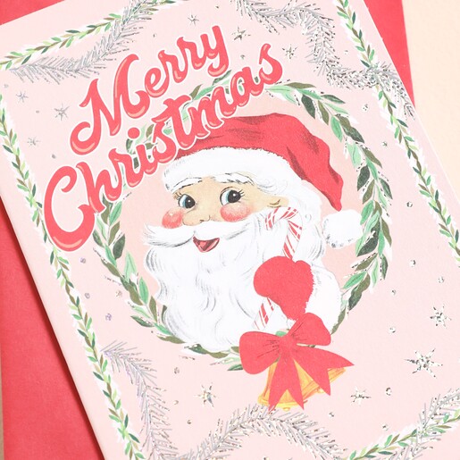 Merry Christmas Santa Kitchmas Christmas Card Merry Christmas Santa Kitchmas Christmas Card