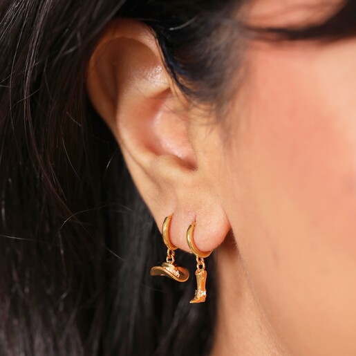 Modern Mismatch newest Hoop Earrings