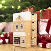 Fill Your Own Gingerbread Bakery Advent Calendar Against Festive Background