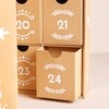 Close Up of Fill Your Own Gingerbread Advent Calendar Compartment