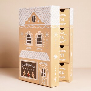 Fill Your Own Gingerbread Bakery Advent Calendar