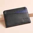 Men's Leather Card Holder in Black