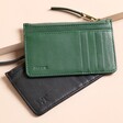 Personalised Women's Leather Card Purse