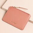 Minimal Leather Purse in Pink