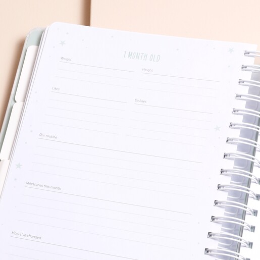 Busy B Baby Journal & Photo Memory Book