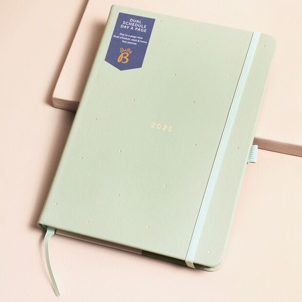 Busy B Dual Sage Schedule Day a Page Diary 2025 Busy B Dual Sage Schedule Day a Page Diary 2025
