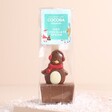 Cocoba Christmas Penguin Milk Chocolate Hot Chocolate Spoon