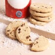 Close Up of Chocolate Chip Biscuits