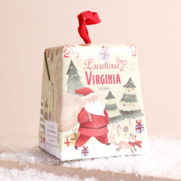 Virginia Traditional Mini Panettone In Hanging Gift Box