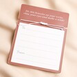 Gift Writing Card