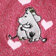 Close Up of Moomin Love Glitter Socks