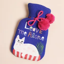 House of Disaster Catnip 'Leave Me Alone' Hot Water Bottle