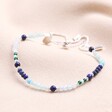 Mini Amelia Gemstone Bracelet in Blue Lapis