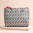 Spot Print Makeup Pouch